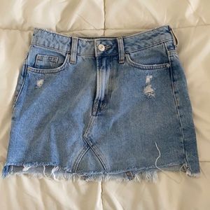 Y2K Denim mini skirt